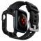 Spigen Spigen Apple Watch 40/41 mm Skal/Armband Rugged Armor 'Pro' Svart - Teknikhallen.se