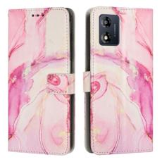  Motorola Moto E13 Fodral Marmor Ros&eacute;guld - Teknikhallen.se