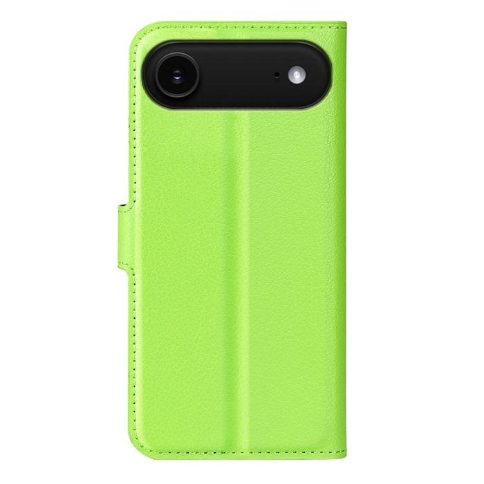 Bild 3,  iPhone Air Fodral Litchi Läder Grön - Teknikhallen.se