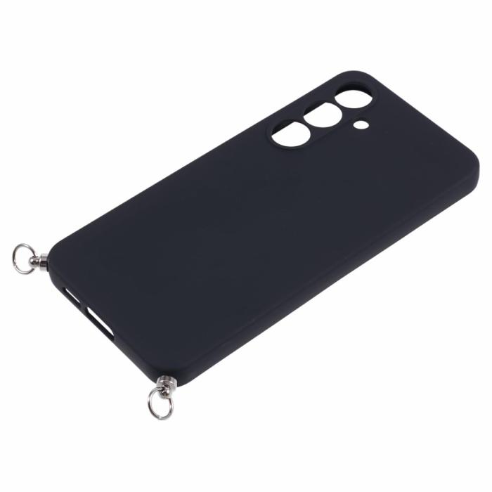 Bild 5,  Samsung Galaxy S25 Skal TPU Med Mobilsnöre Svart - Teknikhallen.se