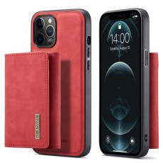 DG.MING iPhone 13 Pro - DG.MING 2in1 Skal Magnetisk Avtagbart Kortfack - R&ouml;d - Teknikhallen.se