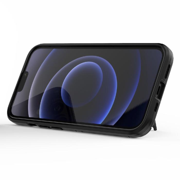 Bild 3,  iPhone 13 Pro - Armor Hybrid Skal Kickstand - Svart - Teknikhallen.se