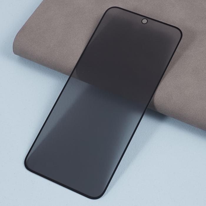 Bild 3,  Motorola Moto G55 5G Skrämskydd Heltäckande Härdat Glas Privacy - Teknikhallen.se