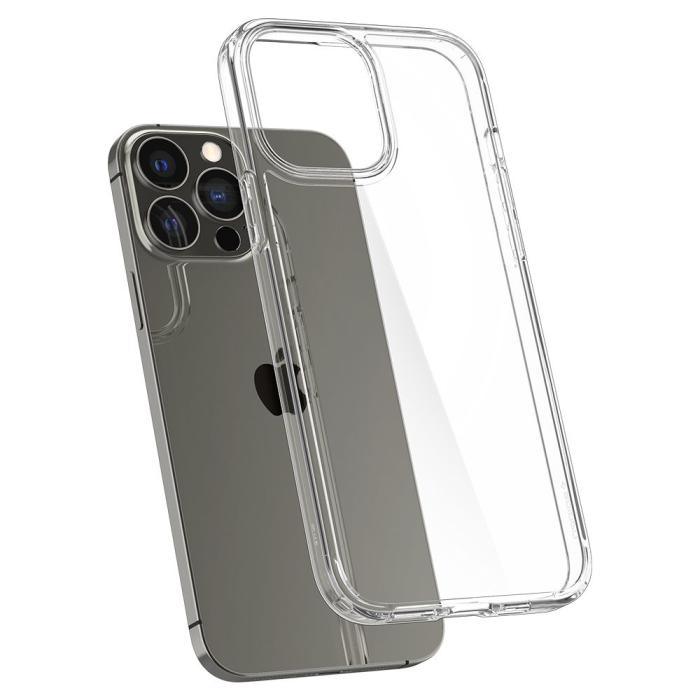 Bild 6, Spigen Spigen iPhone 13 Pro Skal Ultra Hybrid Crystal Clear - Teknikhallen.se