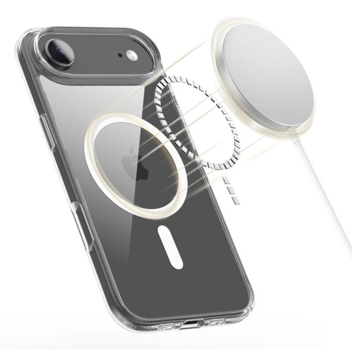 Bild 2, Tech-Protect Tech-Protect iPhone Air Skal MagSafe FlexAir Hybrid Transparent - Teknikhallen.se