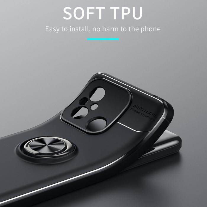 Bild 5,  Xiaomi Redmi 12C 4G Skal Ring Svart/Blå - Teknikhallen.se