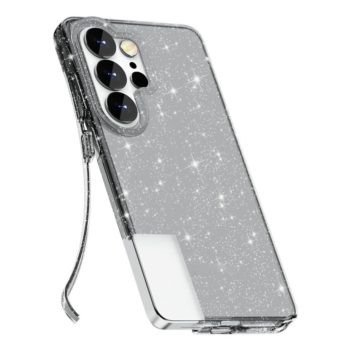 Bild 4,  Samsung Galaxy S26 Ultra Skal Glitter TPU Svart - Teknikhallen.se