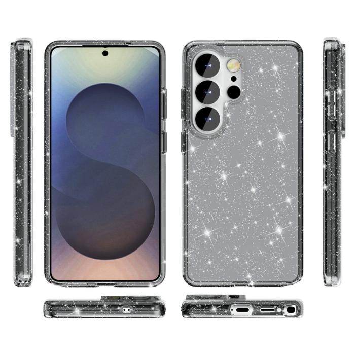 Bild 5,  Samsung Galaxy S26 Ultra Skal Glitter TPU Svart - Teknikhallen.se