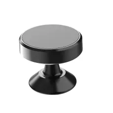 Gear GEAR Mobilh&aring;llare Magnetisk Puck med Sj&auml;lvh&auml;ftande Tejp Svart - Teknikhallen.se