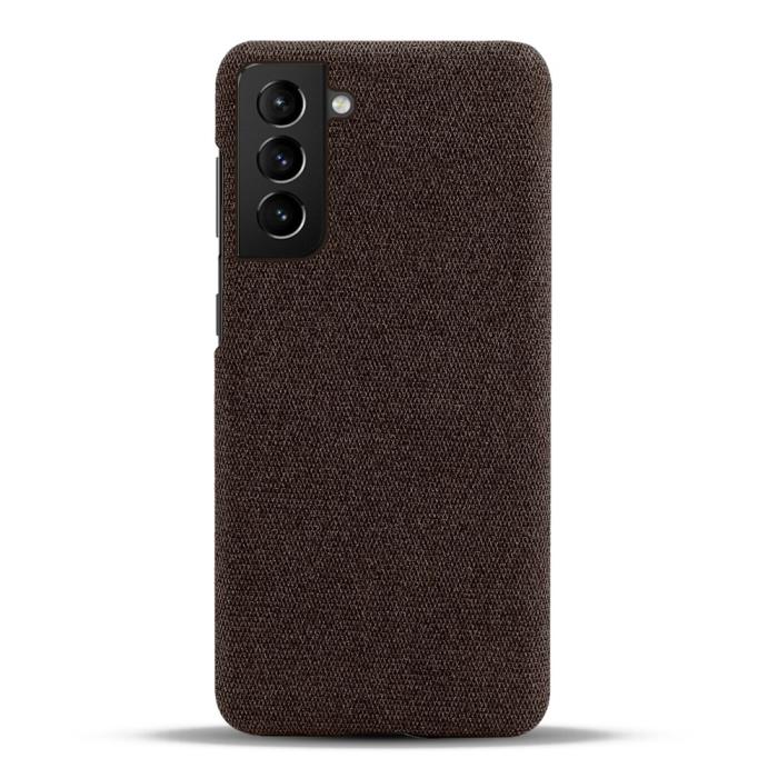 Bild 5, KSQ KSQ Samsung Galaxy S22 Plus Skal Tygbelagt Brun - Teknikhallen.se
