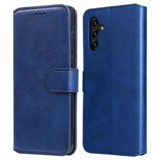  Samsung Galaxy A04s / A13 5G Fodral Klassiskt L&auml;der Bl&aring; - Teknikhallen.se