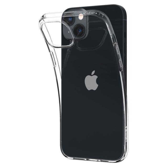 Bild 6, Spigen Spigen iPhone 15 Plus / 14 Plus Skal Liquid Crystal Transparent - Teknikhallen.se