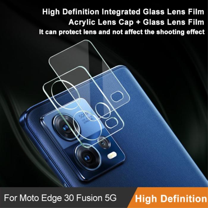 Bild 2, IMAK IMAK Motorola Edge 30 Fusion 5G Linsskydd Härdat Glas - Teknikhallen.se
