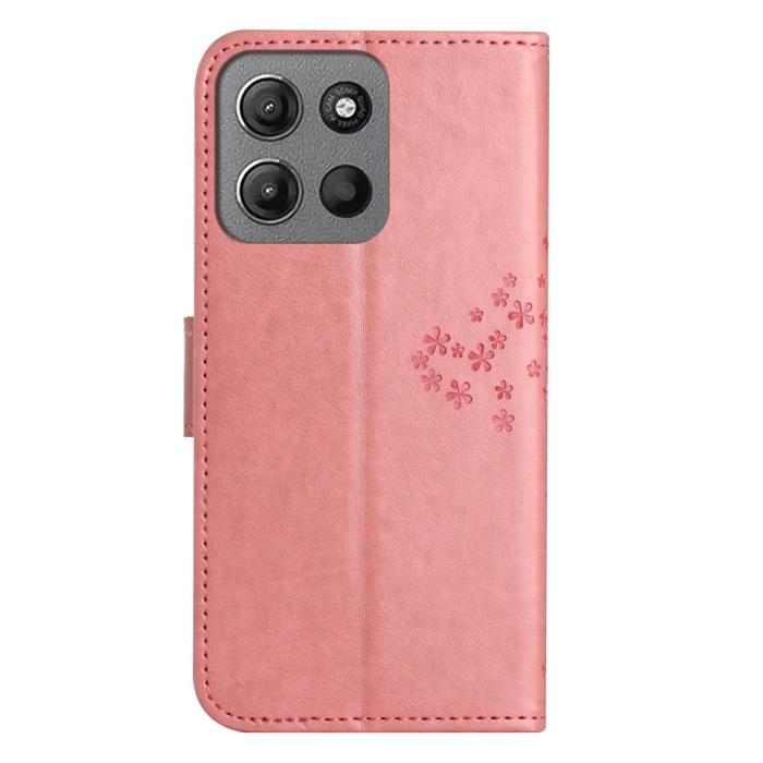 Bild 5,  Motorola Moto G86 Power/G86 5G Fodral Träd Tryck Rosa - Teknikhallen.se