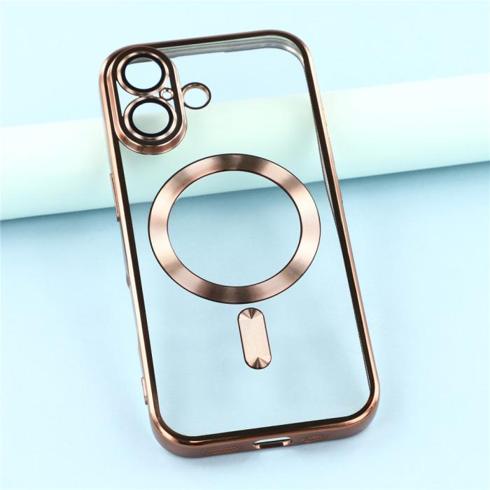 Bild 6,  iPhone 17 Skal MagSafe Electroplated TPU Koppar - Teknikhallen.se