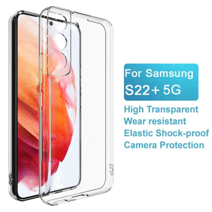 Bild 4, IMAK IMAK Samsung Galaxy S22 Plus Skal TPU Transparent - Teknikhallen.se