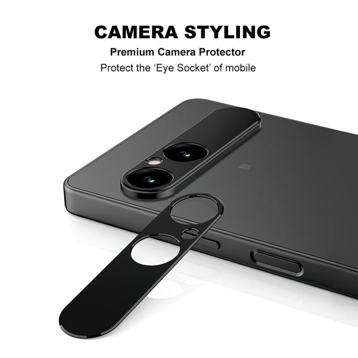 Bild 2, IMAK IMAK Sony Xperia 10 VII Linsskydd Metall Svart - Teknikhallen.se