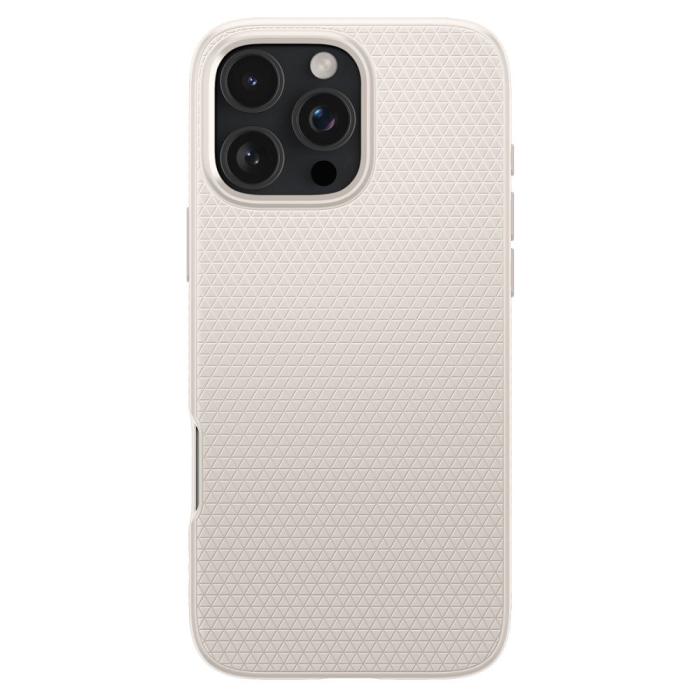 Bild 2, Spigen Spigen iPhone 16 Pro Max Skal Liquid Air Titanium - Teknikhallen.se