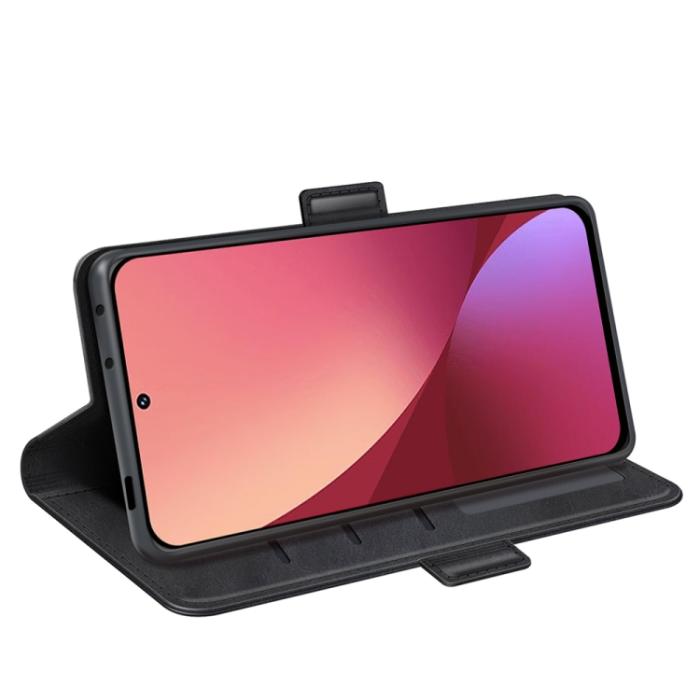 Bild 5,  Xiaomi 12 Pro Fodral Magnetisk Stängning Svart - Teknikhallen.se