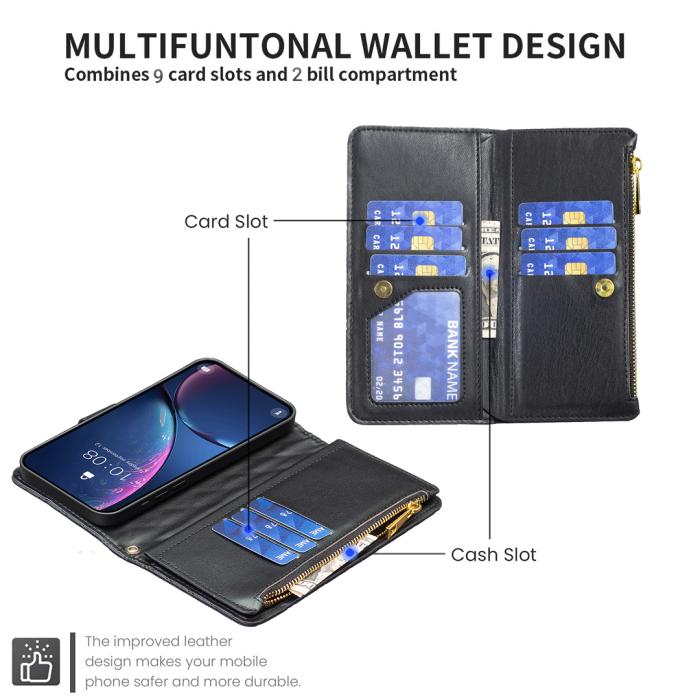 Bild 5, BINFEN BINFEN Google Pixel 11 / 11 Pro Fodral Diamond Multifunktionell - Teknikhallen.se