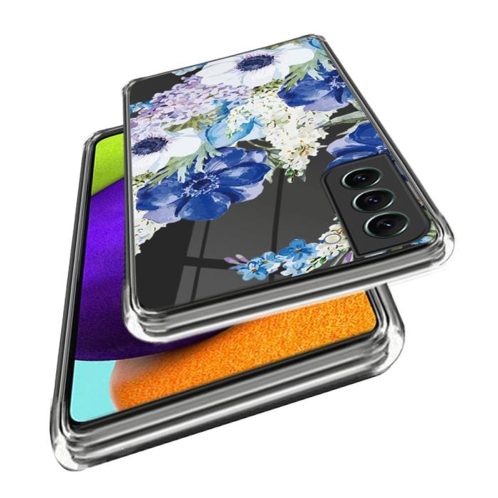 Bild 2,  Samsung Galaxy S24 Plus Skal Med Tryck Blommor - Teknikhallen.se