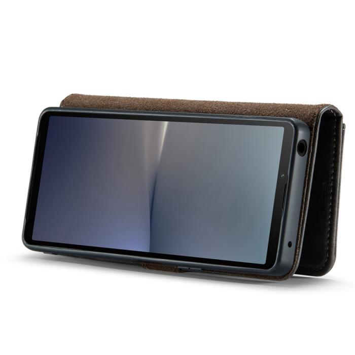 Bild 3, DG.MING DG.MING Sony Xperia 10 V 2in1 Magnet Fodral / Skal Grå - Teknikhallen.se
