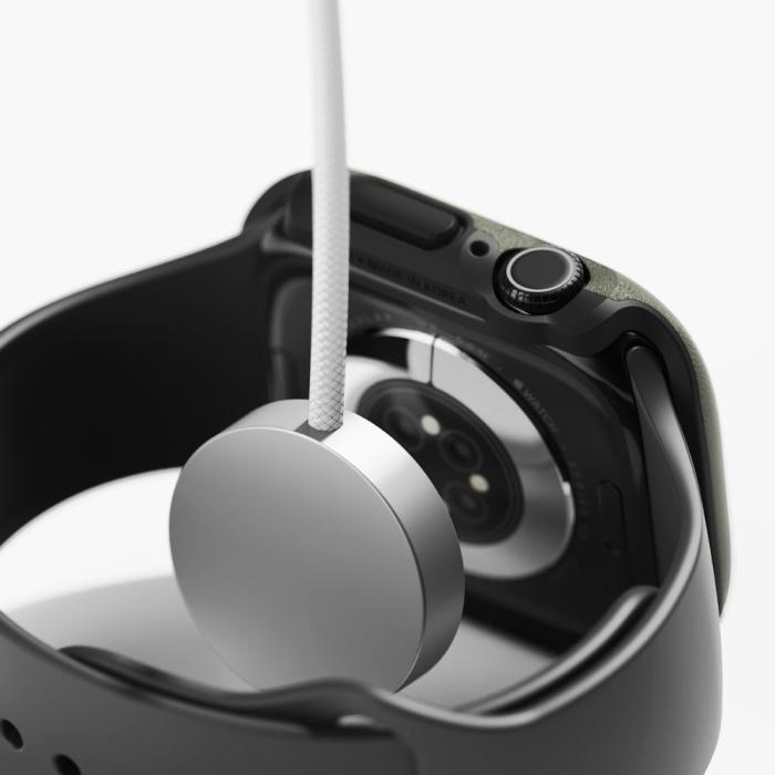 Bild 5, Ringke Ringke Apple Watch 10 (46 mm) Skal Onyx Mörk Grön - Teknikhallen.se