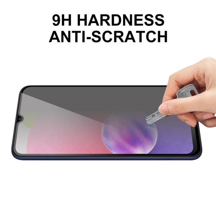 Bild 5, ENKAY ENKAY Galaxy A14 4G/5G Skärmskydd Heltäckande Härdat Glas Privacy - Teknikhallen.se