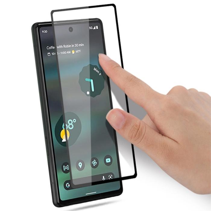 Bild 2, AMORUS AMORUS Google Pixel 6A Skärmskydd Heltäckande Härdat Glas - Teknikhallen.se