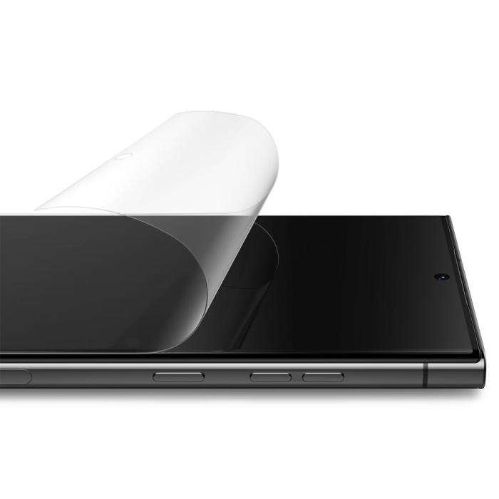 Bild 3, Spigen Spigen Galaxy S23 Ultra 2-PACK Neo Flex HD Skärmskydd - Teknikhallen.se