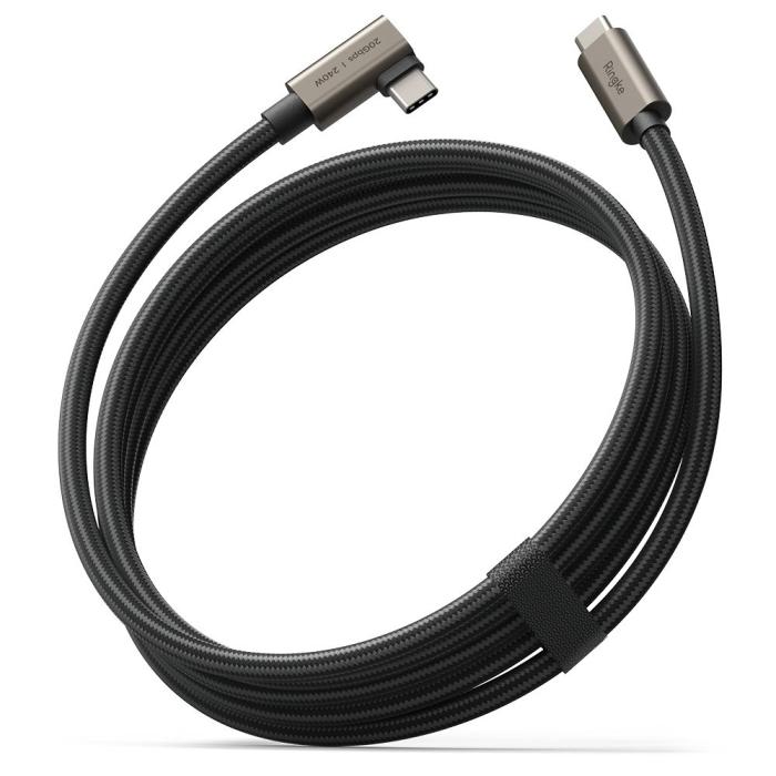 Bild 2, Ringke Ringke 2m 240W PD USB 3.2 Gen 2x2 USB-C - USB-C Degree Kabel - Teknikhallen.se