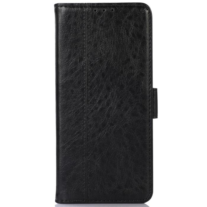 Bild 2,  Samsung Galaxy S22 Ultra Fodral Crazy Horse Svart - Teknikhallen.se