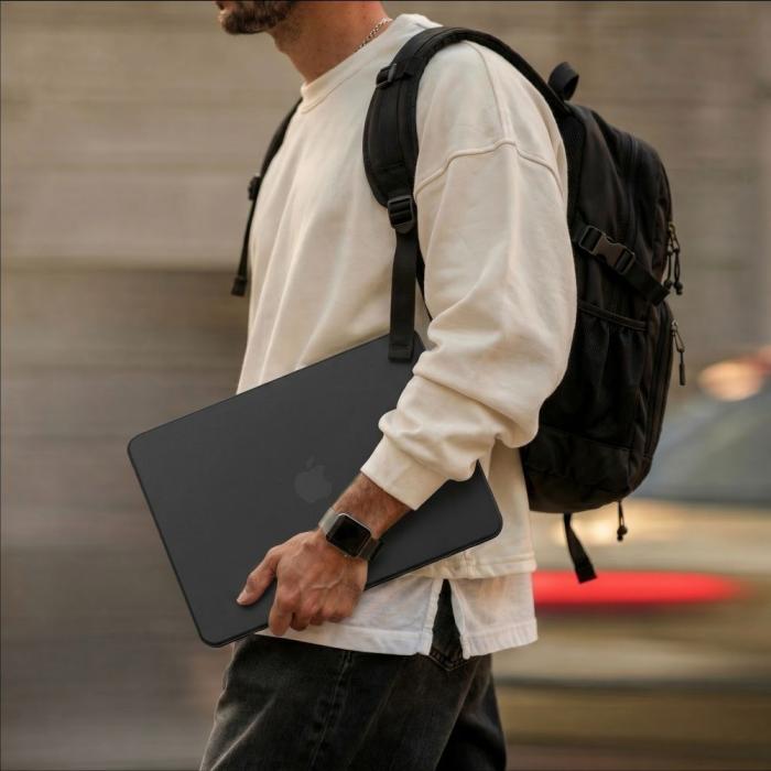 Bild 5, Tech-Protect Tech-Protect MacBook Neo 13 2026 Skal SmartShell Matt Svart - Teknikhallen.se