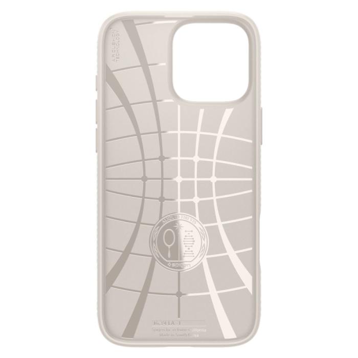 Bild 3, Spigen Spigen iPhone 16 Pro Max Skal Liquid Air Titanium - Teknikhallen.se
