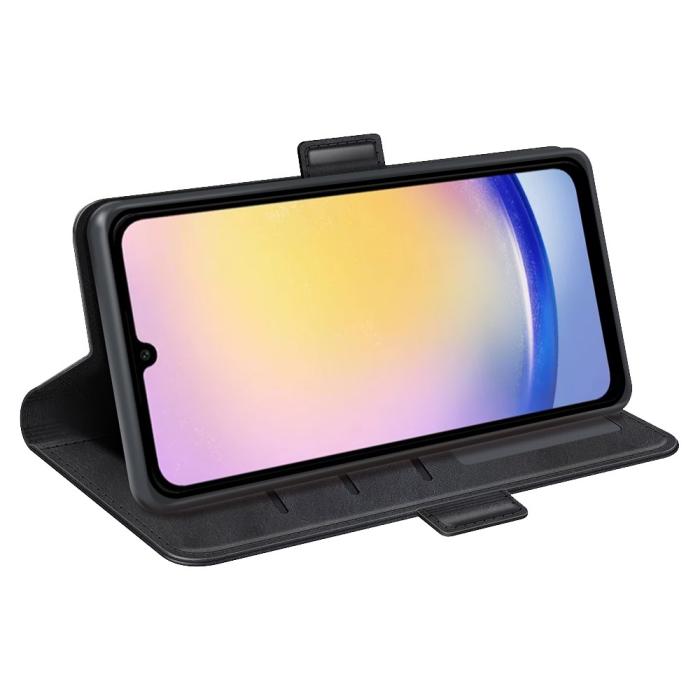 Bild 3,  Samsung Galaxy A16 / A26 5G Plånboksfodral Läder Svart - Teknikhallen.se
