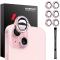 NORTHJO NORTHJO iPhone 15/15 Plus/14/14 Plus Linsskydd Strass 3-PACK Rosa - Teknikhallen.se