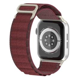 ColorPop Apple Watch 38/40/41 mm Armband Alpine Pro Loop Burgundy - Teknikhallen.se