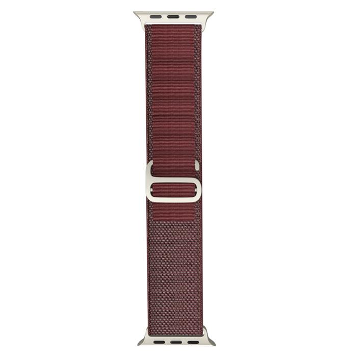 Bild 3, ColorPop Apple Watch 38/40/41/42 mm Armband Alpine Pro Loop Burgundy - Teknikhallen.se