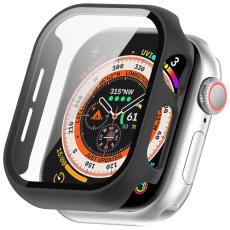  Apple Watch 10 46 mm Skal Med Sk&auml;rmskydd H&auml;rdat Glas Svart - Teknikhallen.se