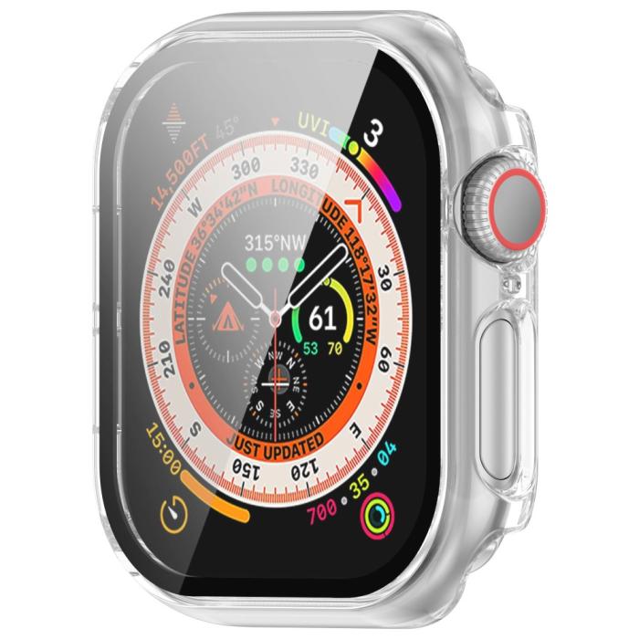 Bild 5,  Apple Watch 10 42 mm Skal Med Skärmskydd Härdat Glas Transparent - Teknikhallen.se
