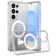  Samsung Galaxy S26 Ultra Skal MagSafe Hybrid Transparent - Teknikhallen.se