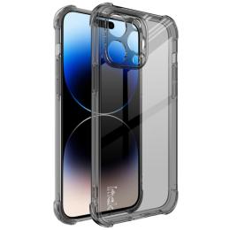 IMAK IMAK iPhone 15 Pro Max Skal Shockproof AirBag Tonad Svart - Teknikhallen.se