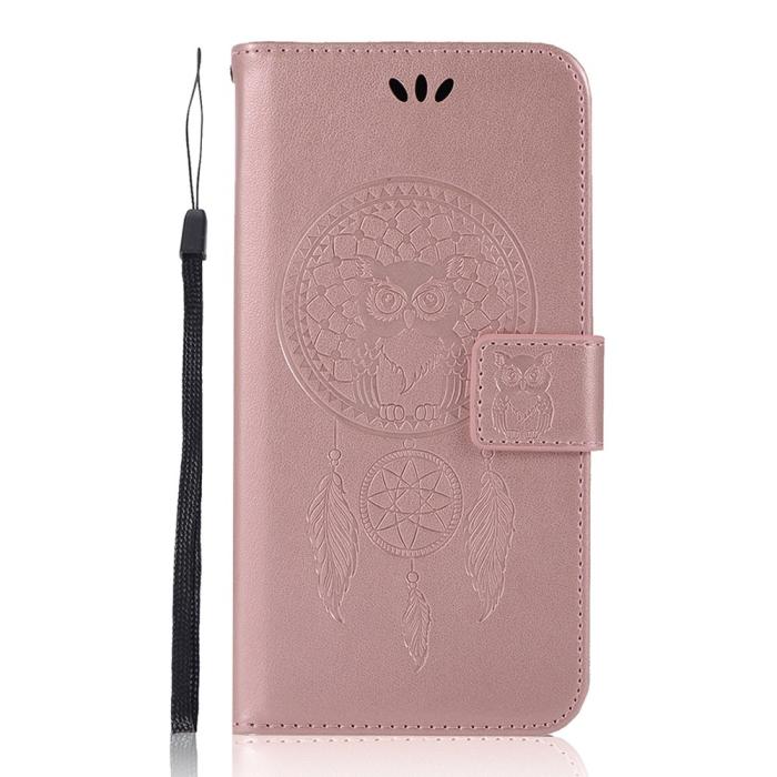 Bild 2,  Samsung Galaxy S22 Plus Fodral Owl Dreamcatcher Roséguld - Teknikhallen.se