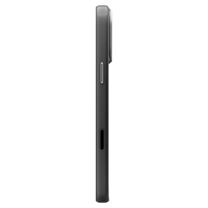 Bild 4, Spigen Spigen iPhone 17 Pro Max Skal MagSafe Enzo Aramid 'T' Svart/Silver - Teknikhallen.se