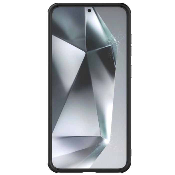Bild 3, NILLKIN NILLIKN Samsung Galaxy S25 Skal Frosted Shield Svart - Teknikhallen.se