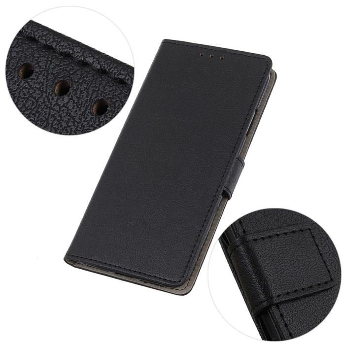Bild 5,  Samsung Galaxy A34 5G Fodral Läder Svart - Teknikhallen.se
