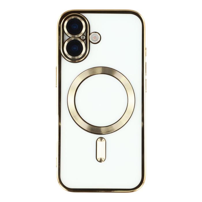 Bild 3,  iPhone 17 Skal MagSafe Electroplated TPU Guld - Teknikhallen.se