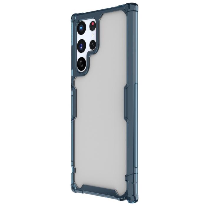 Bild 5, NILLKIN NILLKIN Samsung Galaxy S22 Ultra Skal Nature Hybrid Blå - Teknikhallen.se