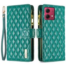 BINFEN BINFEN Motorola Moto G84 5G Fodral Multifunktionell Diamond Gr&ouml;n - Teknikhallen.se