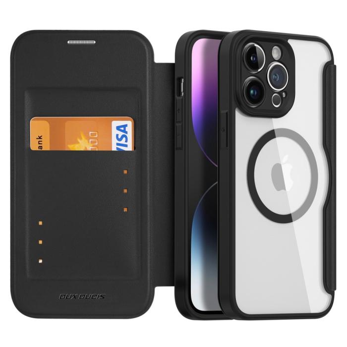 Bild 2, DUX DUCIS DUX DUCIS iPhone 14 Pro Max Fodral MagSafe Skin X Pro Svart - Teknikhallen.se